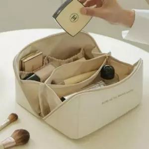 가죽 메이크업파우치 화장품 파우치 정리함 휴대용 여행용