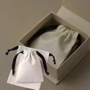 ( )미니 쥬얼리 파우치 포장 끈 파우치 악세사리 수납