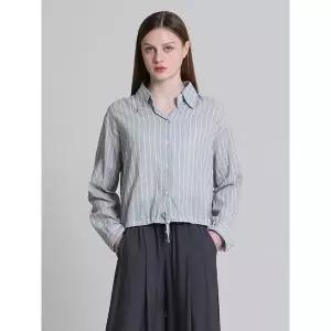 [아날도바시니]브릿 스트링 크롭 줄셔츠_P419589503