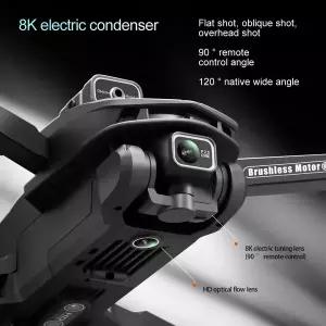 수집품 RC 샤오미 미지아 V168 GPS 드론 4K 프로페셔널 HD 듀얼 카메라 8K 브러시리스 모터 5G WIFI FPV 접