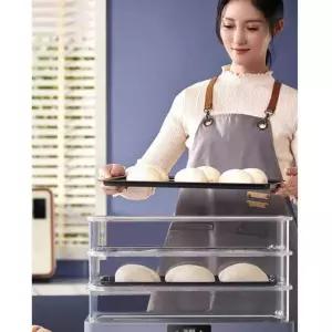 가정용 발효기 제빵기 그레이 발효 빵만들기 홈베이킹 반죽