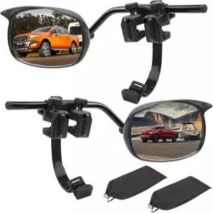 레인 바이저로 견인할 수 있는 미러 익스텐더 토우 미러의 조절 가능한 클립 자동차 트럭 트레일러 RV