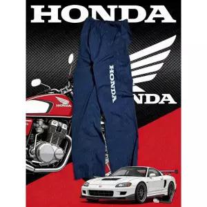 2026 빈티지 혼다 레이싱 나일론 트랙 팬츠 조거 라이더 모토크로스 봄 가을 빠른 건조 편안한 오토바이