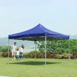 ( )원터치 자바라 캐노피 천막 300x300cm 야외 행사용 그늘막 캠핑용 타프 텐트