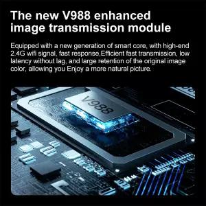 수집품 RC 레노버 신형 V988 5G 드론 4K 전문가용 HD 듀얼 카메라 항공 촬영 원격 조종 항공기 쿼드콥터 장