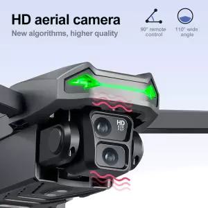 수집품 RC SG601 PRO FPV 드론 5G WIFI 4.5인치 LCD 화면 원격 제어 4K HD 듀얼 카메라 GPS 리턴 브러시리