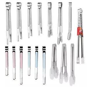 위생적인 스텐 주방집게 꼬미 고기 바베큐 캠핑용 집게