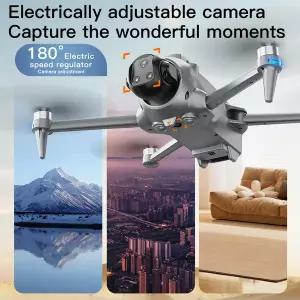 수집품 RC AE20Max 브러시리스 GPS 드론 화면 제어 장애물 회피 에어드롭 기능 원격 음성 안내