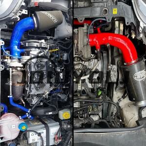 2009- Abarth Grande Punto EVO 1.4L / Alfa Romeo 호환 MiTo QV 흡기 실리콘 튜브 파이프 키트 교체 부품