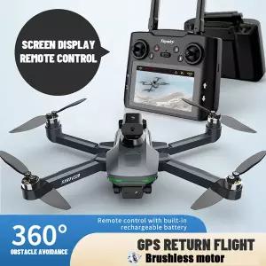 수집품 RC 2025 S197 드론 스크린 리모컨 5G 와이파이 GPS 8k 전문 카메라 FPV 쿼드콥터 헬리콥터 6000m