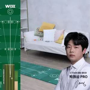 윅스 파크 골프 겸용 스크린 퍼팅 매트 무소음 실전용
