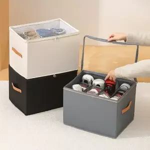 보관함 접이식 슈즈박스 의류 신발 정리