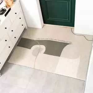 현관 발매트 입구 베란다 매트 가로형 북유럽