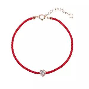 [제이로사] 14k 비비드 비쥬 타이 베젤 실팔찌