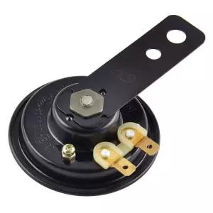 오토바이 경적 6v 검정 전기 시끄러운 105db 강한 충격 보편적인 18W 1.5A