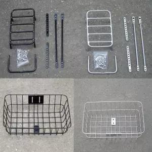 일본 자전거 자전거짐대 앞 짐바구니 프론트랙 클래식 장바구니 바이크 스타일