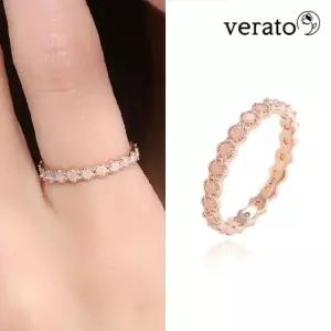 베라토 14K 아르니아 오렌지 허니 오팔 반지