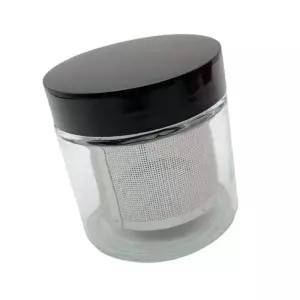 보석 청소 항아리 다이아몬드 세척 컵 유리 구슬 목걸이 반지에 대한 안전한 용기를 휴대하기 쉬운