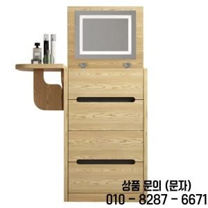 #조명과 거울이 있는 메이크업 드레싱 테이블 통합 쿠션 의자가 보관 캐비닛 침실 가구