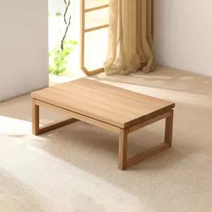 접이식 테이블 일본식 바닥 나무 저탁 모던 커피 다기능 직사각형 티 거실 홈 오피스에 쉽게 설치할 수