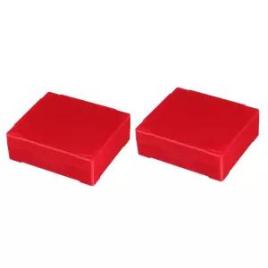 가투이다 2pcs 현미경 슬라이드 보관 케이스 재사용 가능한 정리함 실험실 규모 실험용 밀폐형 디자인