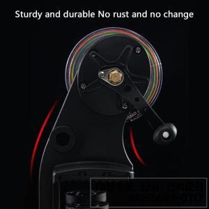 조정식 낚싯줄 스풀 와인더 시스템 고속 2 + 1BB 베이트 캐스팅 스피닝 릴 라인 머신 태클 도구