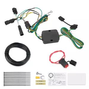 WATERWICH 4핀 트레일러 배선 하네스 키트 크리슬 퍼시피카 2017 2018 2019 2020 및 라이트 커넥트용 LED