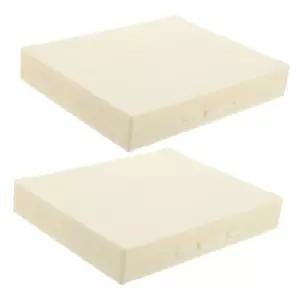 GARVALON 2pcs 현미경 슬라이드 박스 준비 보관 케이스 정리함