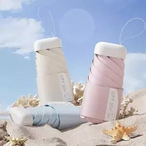 [당일]데일리 파우치 경량 우산 UV차단 양우산 우양산 양산 초경량 가벼운 접이식 미니 암막 방수