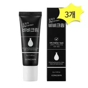 굿딜  공스킨 도자기 미남 비비크림 8g x 3개 남성 BB크림  buyus 굿딜 브이숍 illo001