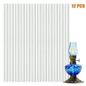 유리 섬유 토치 교체 심지 와인 병 티키 정원 조명 DIY 장식 오일 램프 수명이 긴 12 개
