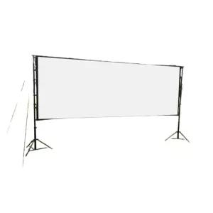 200인치 스크린 암막 야외 차단 빔프로젝터 캠핑 완전 대형 16대9 공연장 150인치