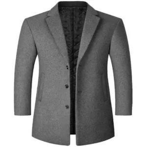 남자 롱코트 울 트렌치코트 오버핏 패딩 재킷 겨울