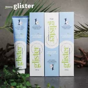 암웨이 글리스터 프로액션 컴플리트 치약 200g 4개