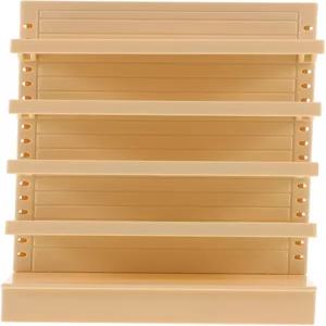 ORFOFE 미니어처 인형의 집 전시 선반 장식 놀이 세트 슈퍼마켓 장면 사실적인 디자인 가구 액세서리