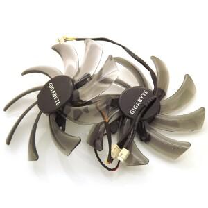 티129215 기가바이트 GVN550WF2 N56GOC R667D3 R777OC 그래픽 카드 냉각 팬용 SM 95mm DC12V 3Pin 3Wire 0.