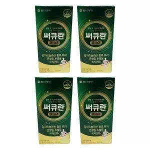 동아제약 비타민B 혈행 기억력 써큐란 알파 120캡슐 4개