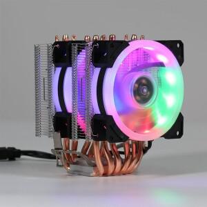 A12E-CPU 냉각 팬 I3/I5/I7 소켓 1150/1151/1155/1156/1200/775 CPU Easy T 용 구리 방열판 4 핀 커넥터 쿨