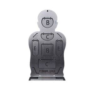 사격 연습 타겟 비비탄과녁 반신 금속 사격판 사격지 너프건 50개 비비탄