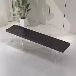 롱 벤치 레스토랑 아크릴 다이닝 카페 장의자 커피숍