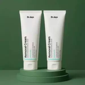 2개 닥터데이즈 크림 겨드랑이 종아리 팔 다리털 제거 순한 셀프 200ml