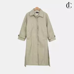 엘케이트 여성 겨울 싱글 버튼 롱 코트 LOLT003