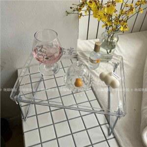 찻상 소반 밥상 한옥 작은 원형 원목 50x40x30cm 다도상 혼술상 테이블