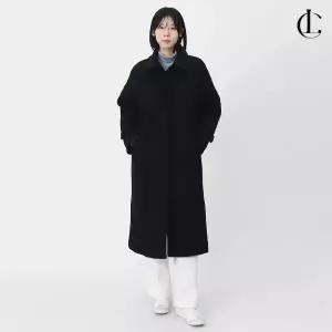 엘케이트 여자 겨울 싱글 버튼 롱 스트랩 코트 LOLT003