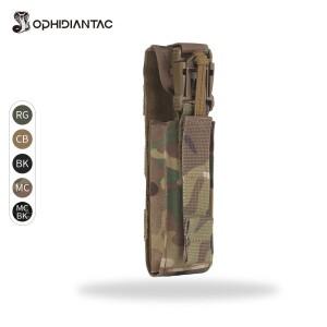 OPHIDIANTAC 퀵 릴리스 지혈대 주머니 MOLLE 홀더 플레이트 캐리어 호환 가슴 장비 사냥 액세서리 사용