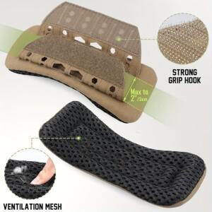 1/2PCS 충격 방지 조끼 어깨 스트랩 패드 야외 서바이벌 사냥 라이너 배낭 벨트  메쉬