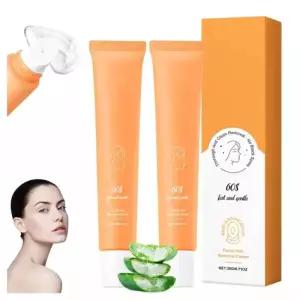 여성용 제모 크림 2025년 모든 피부 타입을 위한 새로운 순한 얼굴용 2개