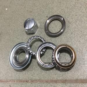 모델 M1 스틸 볼 전기 바이크 오토바이 액세서리 7개 세트 스쿠터 도어락