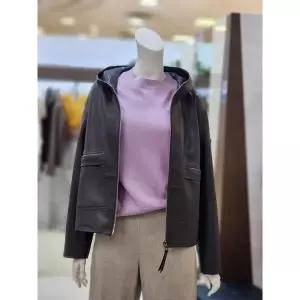 소고트리아나 세이브존07 후드 레더 자켓 AM1WA05DG (47575738)