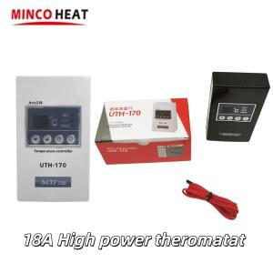 MINCO HEAT UTH-170 화이트 18A 100~240V 요가룸 전기 난방 필름 온도 조절기 스팀 컨트롤러